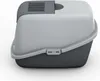 A closed litter box with a hood and a vent. Produktbild-Vorschau