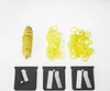 A potato spiralizer and its attachments are displayed against a white background. Produktbild-Vorschau