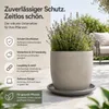 Pflanztopfuntersetzer Mira Anthrazit Ø 68cm - Frostsicher & Produktbild-Vorschau 7