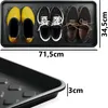 Schuhabtropfschale Schuhmatte 71,5 x 34,5 cm aus Kunststoff Produktbild-Vorschau 9