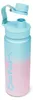 Satch Edelstahl Trinkflasche 0,5 l Light Blue Graffiti Produktbild-Vorschau 3