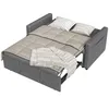 SONNI 140x94x78cm dunkelgraues Doppel-Schlafsofa, Sofa und Produktbild-Vorschau 5