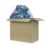 A blue item wrapped in plastic inside a cardboard box. Podgląd zdjęcia produktu