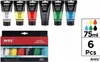 Set di colori acrilici Artix 6x75 ml Anteprima dell’immagine prodotto 5