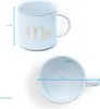 Intirilife Kaffeetasse in Weiß mit Goldrand und Aufschrift Produktbild-Vorschau 2