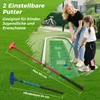 COSTWAY Set da gioco Golf Pong, tappetino putting green da Anteprima dell’immagine prodotto 2
