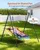 Balançoire de jardin VEVOR avec structure métallique en A, Voir les images du produit 4