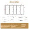 Aluminiumrahmen für Hexagon LED-Garage Light Produktbild-Vorschau 3