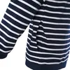 modAS Bretonisches Kapuzenshirt Pullover gestreift Uni – Produktbild-Vorschau 5