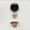 Three hair dryer attachments are laid out on a white background. Podgląd zdjęcia produktu