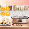 Yogurtiera con 8 vasetti, yogurtiera digitale in acciaio Anteprima dell’immagine prodotto 10