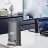 800 W GaN 10-Port-Schnellladestation Adapter USB C Dual 140 Produktbild-Vorschau 5