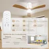 Stropní ventilátor HOMCOM s osvětlením a dálkovým ovládáním Náhled obrázku produktu 8