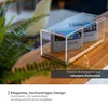 HMF 46881 Acryl Vitrine mit Holzsockel für Figuren, 14 x 14 Produktbild-Vorschau 3