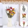 Bouquet de fleurs séchées : camomille et immortelle Voir les images du produit 3