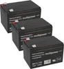 3x 12V 12Ah BLEI AKKU BATTERIE für ELEKTROFAHRRAD Produktbild-Vorschau 1