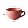 700ml Große Tasse Keramik Kaffeebecher mit Henkel Produktbild-Vorschau 8