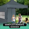 VONROC Pavillon 3x3m wasserdicht stabil - Partyzelt EasyUp Produktbild-Vorschau 3