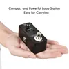 LEKATO Looper Station Gitarre Mini Effekt Pedal 9 Wellen Produktbild-Vorschau 8
