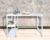 VDD Industrial Vintage Design Schreibtisch, weiß, Metall Produktbild-Vorschau 2