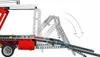 A close-up view of a LEGO Technic Autotransporter model, showing its articulated ramp mechanism in motion with ghosted images indicating movement. Anteprima dell’immagine prodotto