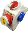 RoadEu Stecker Wandgerätestecker 16A 5p IP44 mit Schuko Produktbild-Vorschau 1
