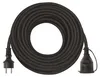 Verlängerungskabel 20 m / 1 Steckdose / schwarz / Gummi-Neopren / 250 V / 1,5 mm2 Produktbild-Vorschau