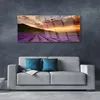 Acrylglasbilder 125x50 Wandbild Druck Gebirge Wiese Blumen Produktbild-Vorschau 3