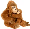 A plush toy orangutan hugging a baby orangutan. Podgląd zdjęcia produktu