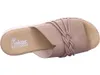 Rieker, muli con zeppa da donna, beige Anteprima dell’immagine prodotto 34
