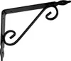 Regalwinkel mit Ornament in schwarz 190 x 140 mm Produktbild-Vorschau 7