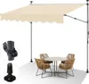 Faziango Klemmmarkise 300x150cm – Handkurbel-Markise mit Produktbild-Vorschau 1