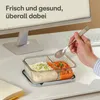 Meal Prep Boxen Glas 2 Fächer - 2er Set Glass Meal Prep Produktbild-Vorschau 7