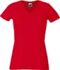 Fruit of the Loom V-Neck T Lady-Fit Damen T-Shirt, Größe:XL Produktbild-Vorschau 2