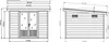 WPC Gartenhaus Modell Ligno White 8,4 m² Produktbild-Vorschau 15
