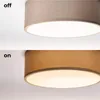 EINLICHT Fabric Deckenleuchte, Stoffschirm Taupe, Ø30 cm x Produktbild-Vorschau 4