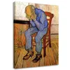 Leinwandbild alter mann in traurigkeit - v. van gogh Produktbild-Vorschau 1