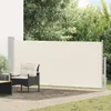 vidaXL Výsuvná bočná markíza 140x300 cm krémová Náhľad obrázku produktu 2