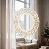 Kranz LED Timer Weihnachtskranz Türkranz Weihnachtsdeko Produktbild-Vorschau 3