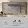 160x100 Rechteckig Rustikal Wandspiegel mit Rahmen Produktbild-Vorschau 4