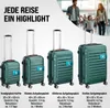 MONZANA® 4tlg Kofferset Schloss Wäsche Organizer Produktbild-Vorschau 4