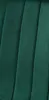 A close-up view of a green upholstered chair with vertical pleats. Anteprima dell’immagine prodotto