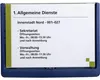 DURABLE Türschild CLICK SIGN A5 quer, 486607 dunkelblau Produktbild-Vorschau 1