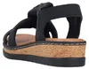 Rieker Sandale Noir Voir les images du produit 11