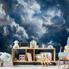 Vlies Fototapete - Astronomical Wonders: Clouds and Stars Produktbild-Vorschau 1