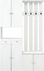 STILVORA Garderobenset Wandgarderobe mit Schuhbank und Produktbild-Vorschau 6