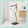 Porte-serviettes Relaxdays, H x l x P : 86 x 37 x 18 cm, Voir les images du produit 2