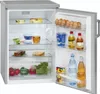 An open refrigerator filled with food items and drinks. Voir les images du produit