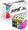 5er Multipack Set kompatibel für Brother DCP-J4120DW Produktbild-Vorschau 1