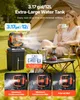 SucceBuy Akku Camping Ventilator mit 2400 U/min Motor, Produktbild-Vorschau 2
